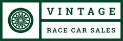 Vintage race car sales logo